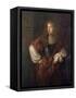 Portrait of John Wilmot (1647-80) 2nd Earl of Rochester-Sir Peter Lely-Framed Stretched Canvas