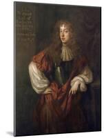 Portrait of John Wilmot (1647-80) 2nd Earl of Rochester-Sir Peter Lely-Mounted Giclee Print