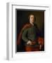 Portrait of John Woodyeare, 1750-Pompeo Girolamo Batoni-Framed Giclee Print