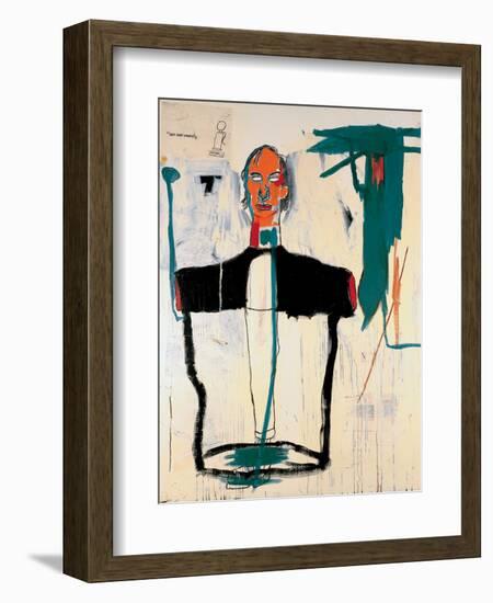 Portrait of John-Jean-Michel Basquiat-Framed Giclee Print