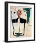 Portrait of John-Jean-Michel Basquiat-Framed Giclee Print