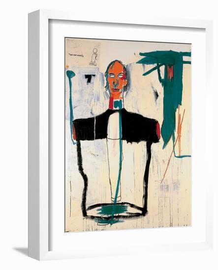 Portrait of John-Jean-Michel Basquiat-Framed Giclee Print