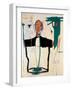 Portrait of John-Jean-Michel Basquiat-Framed Giclee Print