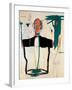 Portrait of John-Jean-Michel Basquiat-Framed Giclee Print