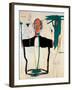 Portrait of John-Jean-Michel Basquiat-Framed Giclee Print