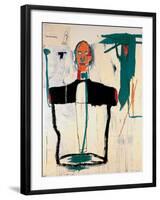 Portrait of John-Jean-Michel Basquiat-Framed Giclee Print