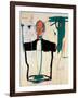 Portrait of John-Jean-Michel Basquiat-Framed Giclee Print