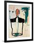 Portrait of John-Jean-Michel Basquiat-Framed Giclee Print