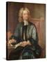 Portrait of Jonathan Swift-Charles Jervas-Stretched Canvas