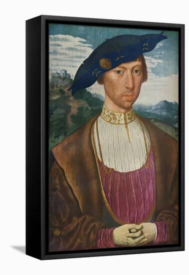 'Portrait of Joost van Bronckhorst', c1520-Jan Mostaert-Framed Stretched Canvas