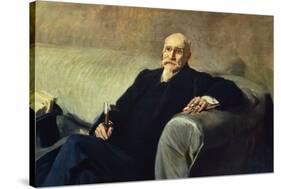 Portrait of José Echegaray (1832-1916)-Joaquin Sorolla-Stretched Canvas
