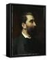 Portrait of Jose-Maria De Heredia (1842-1905), Poet-Emile Levy-Framed Stretched Canvas