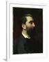 Portrait of Jose-Maria De Heredia (1842-1905), Poet-Emile Levy-Framed Giclee Print