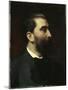 Portrait of Jose-Maria De Heredia (1842-1905), Poet-Emile Levy-Mounted Giclee Print