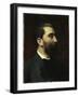 Portrait of Jose-Maria De Heredia (1842-1905), Poet-Emile Levy-Framed Giclee Print