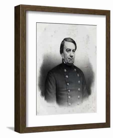 Portrait of Jose Maria Paz Y Haedo-null-Framed Giclee Print