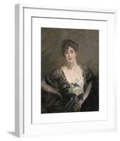 Portrait of Josefina Alvear de Errazuriz-Giovanni Boldini-Framed Premium Giclee Print