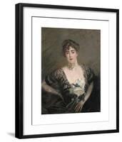 Portrait of Josefina Alvear de Errazuriz-Giovanni Boldini-Framed Premium Giclee Print