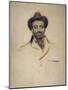 Portrait of Josep Maria Sert (1874-194)-Ramon Casas-Mounted Giclee Print
