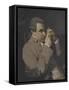 Portrait of Joseph Baretti, Copy-Sir Joshua Reynolds-Framed Stretched Canvas