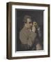 Portrait of Joseph Baretti, Copy-Sir Joshua Reynolds-Framed Giclee Print