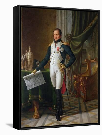 Portrait of Joseph Bonaparte King of Spain, 1808-Jean-Baptiste Joseph Wicar-Framed Stretched Canvas
