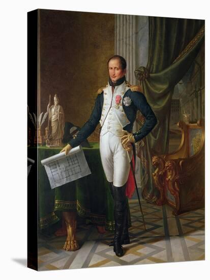 Portrait of Joseph Bonaparte King of Spain, 1808-Jean-Baptiste Joseph Wicar-Stretched Canvas
