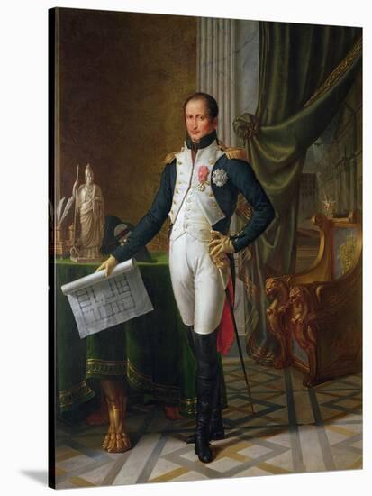 Portrait of Joseph Bonaparte King of Spain, 1808-Jean-Baptiste Joseph Wicar-Stretched Canvas