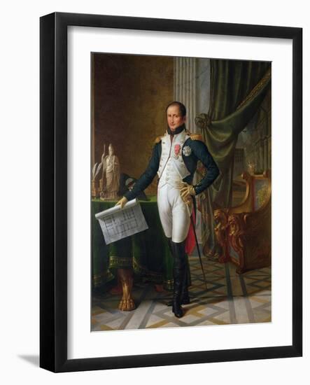 Portrait of Joseph Bonaparte King of Spain, 1808-Jean-Baptiste Joseph Wicar-Framed Giclee Print