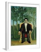 Portrait of Joseph Brummer, 1909-Henri Rousseau-Framed Giclee Print