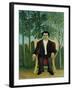 Portrait of Joseph Brummer, 1909-Henri Rousseau-Framed Giclee Print