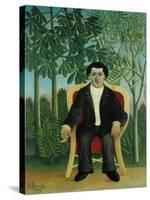 Portrait of Joseph Brummer, 1909-Henri Rousseau-Stretched Canvas