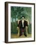 Portrait of Joseph Brummer, 1909-Henri Rousseau-Framed Giclee Print