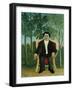 Portrait of Joseph Brummer, 1909-Henri Rousseau-Framed Giclee Print