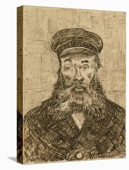 Portrait of Joseph-Étienne Roulin-Vincent van Gogh-Stretched Canvas