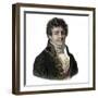 Portrait of Joseph Fourier (1768-1833) French mathematician and physicist-French School-Framed Giclee Print