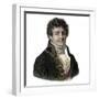 Portrait of Joseph Fourier (1768-1833) French mathematician and physicist-French School-Framed Giclee Print