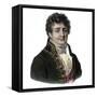 Portrait of Joseph Fourier (1768-1833) French mathematician and physicist-French School-Framed Stretched Canvas