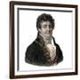 Portrait of Joseph Fourier (1768-1833) French mathematician and physicist-French School-Framed Giclee Print