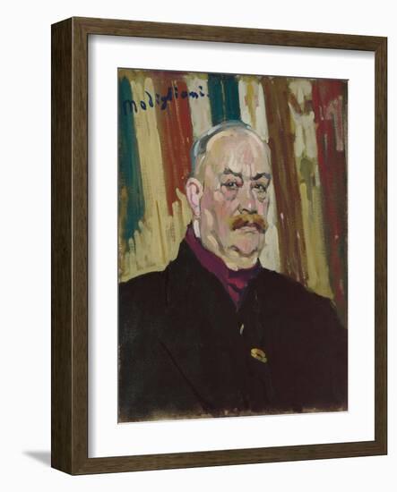 Portrait of Joseph Levi, c.1909-Amedeo Modigliani-Framed Giclee Print