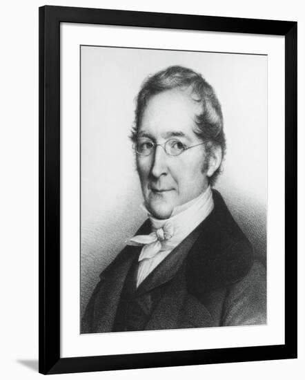 Portrait of Joseph Louis Gay-Lussac-null-Framed Giclee Print