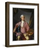 Portrait of Joseph Marie Vien by Joseph Siffred Duplessis-null-Framed Giclee Print