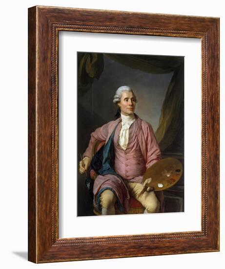 Portrait of Joseph Marie Vien by Joseph Siffred Duplessis-null-Framed Giclee Print