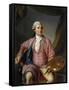 Portrait of Joseph Marie Vien by Joseph Siffred Duplessis-null-Framed Stretched Canvas