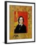 Portrait of Joseph Pembaur, the Pianist and Composer, 1890-Gustav Klimt-Framed Giclee Print