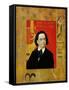 Portrait of Joseph Pembaur, the Pianist and Composer, 1890-Gustav Klimt-Framed Stretched Canvas