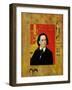 Portrait of Joseph Pembaur, the Pianist and Composer, 1890-Gustav Klimt-Framed Giclee Print