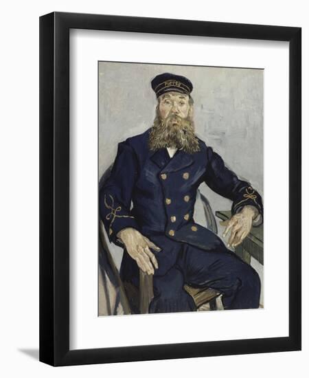 Portrait of Joseph Roulin-Vincent van Gogh-Framed Giclee Print