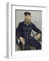 Portrait of Joseph Roulin-Vincent van Gogh-Framed Giclee Print