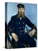 Portrait of Joseph Roulin-Vincent van Gogh-Stretched Canvas